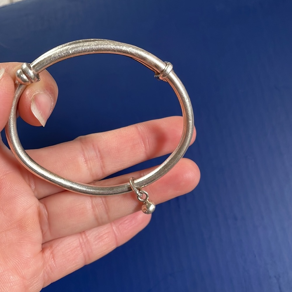 Adjustable Silver Bracelet - image 3